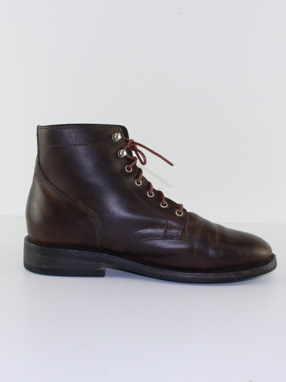 Thursdays Brown Leather Ankle Boots (9 US)